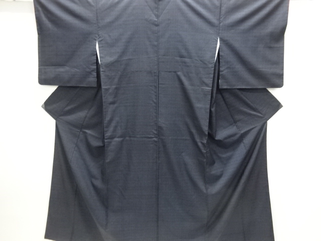 抽象模様織出し本場泥大島紬着物（5マルキ）